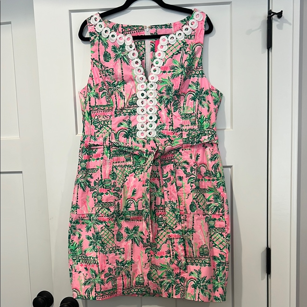 Lilly Pulitzer Gulianna Stretch Cotton Shift Dress